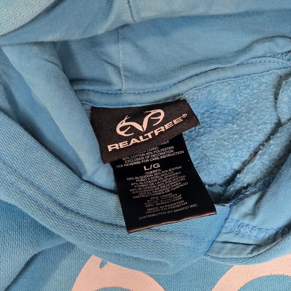 Realtree Light Blue Pullover - Picture 2 of 4